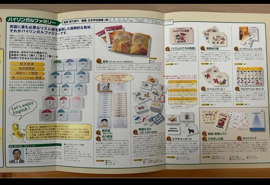 【美品】天才児を育てるビッテ式「家庭保育園」セット第5教室バイリンガルファミリー