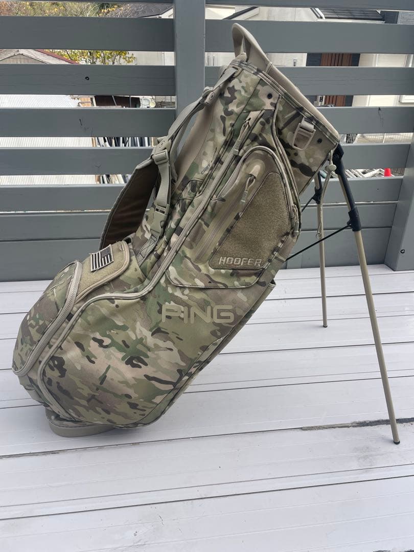 PING HOOFER スタンドキャディバッグ 迷彩柄