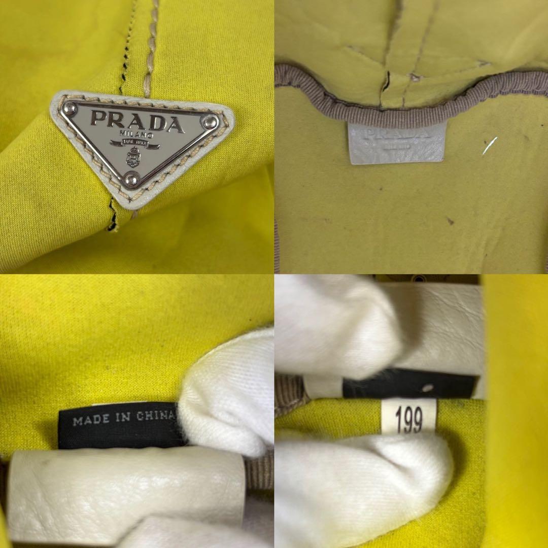 PRADA トートバッグ ロゴ ショルダー A4可 レッド 157 プラダ