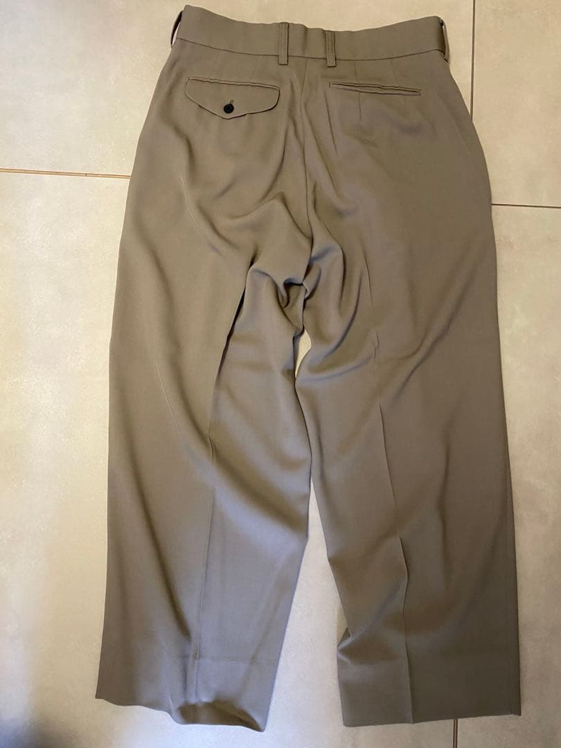 kolor 22AW サージワイドトラウザー