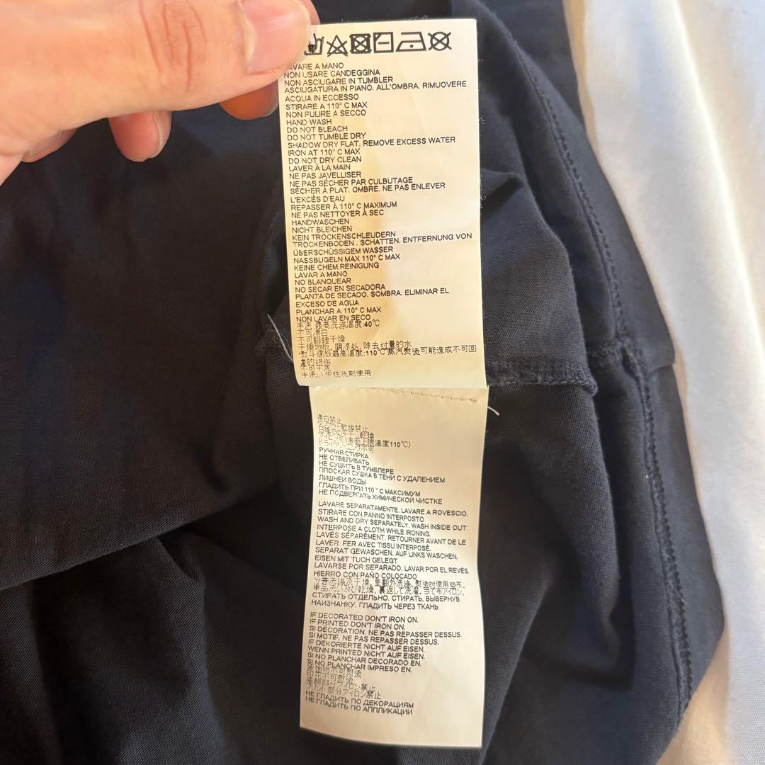 な*み様 Maison Margiela コットン tシャツ　48 Mサイズ　ブ