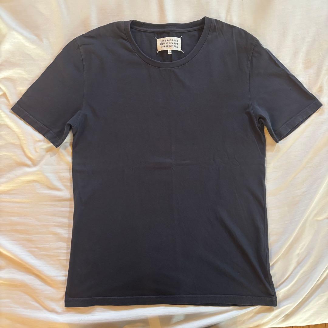な*み様 Maison Margiela コットン tシャツ　48 Mサイズ　ブ