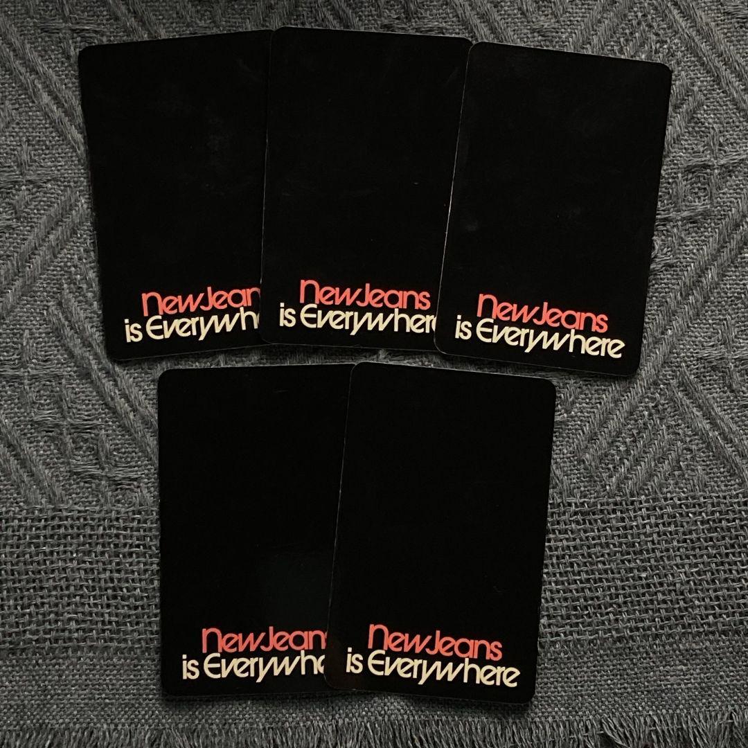 NewJeans how sweet 公開放送 セット全員5枚