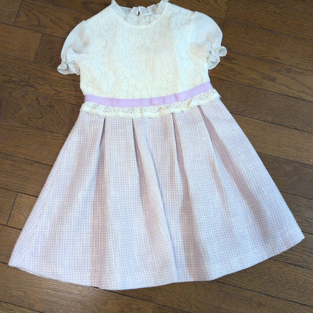 卒園＆入学式　CHOPIN ツイードジャケット＆ワンピース