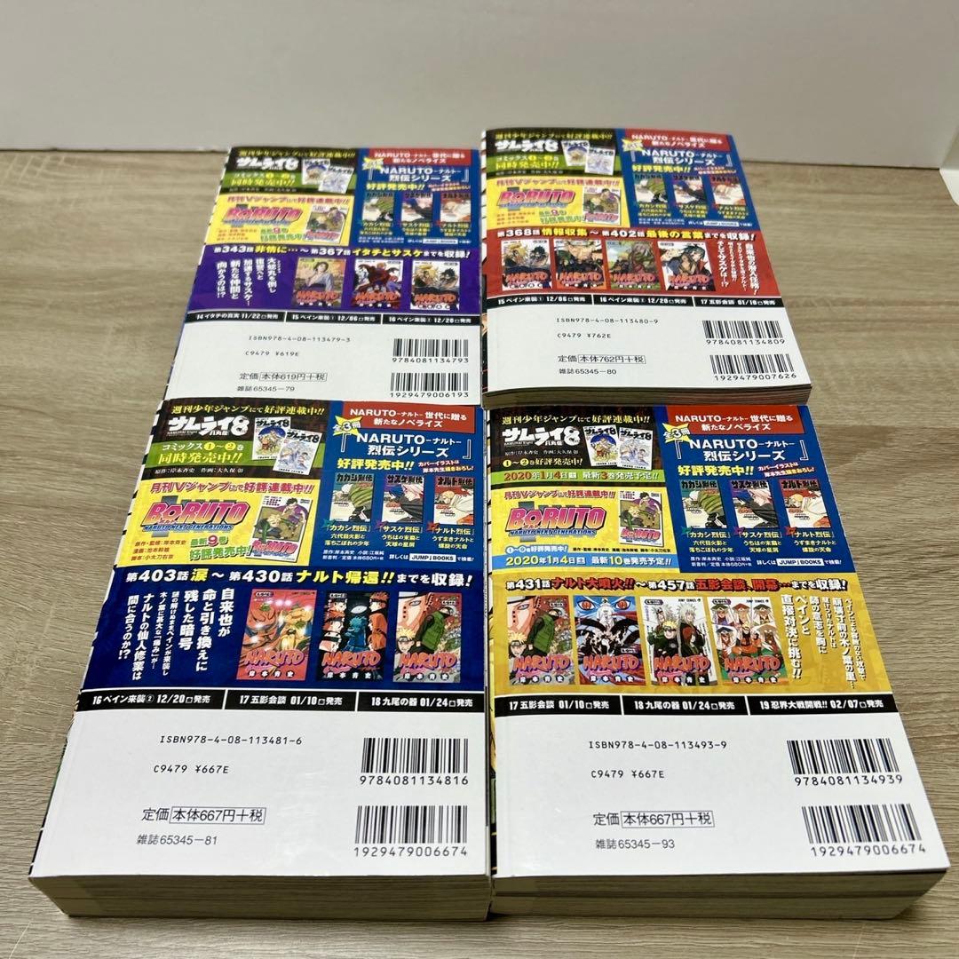 NARUTO　ナルト　コンビニコミック　全巻