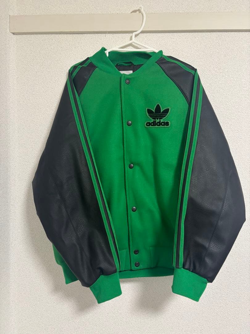 adidas スタジャン　グリーン