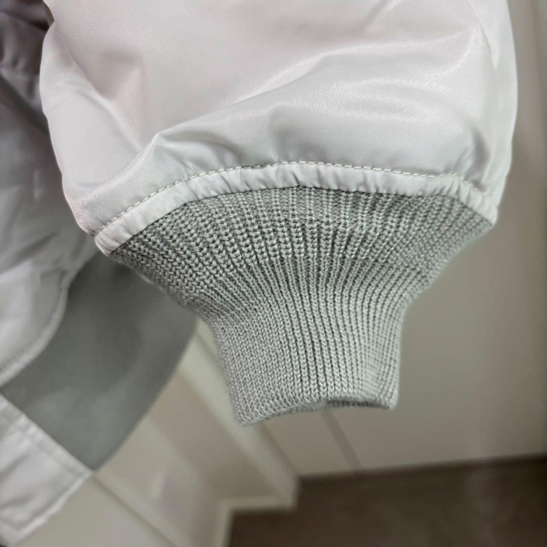 試着のみ✨ ビームス MA-1リラックスフィット フライトジャケット シルバー