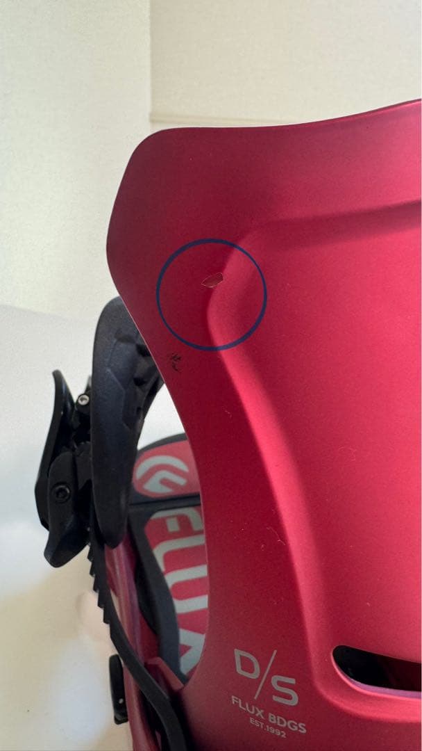 FLUX D/S ビンディング レッド/ブラック