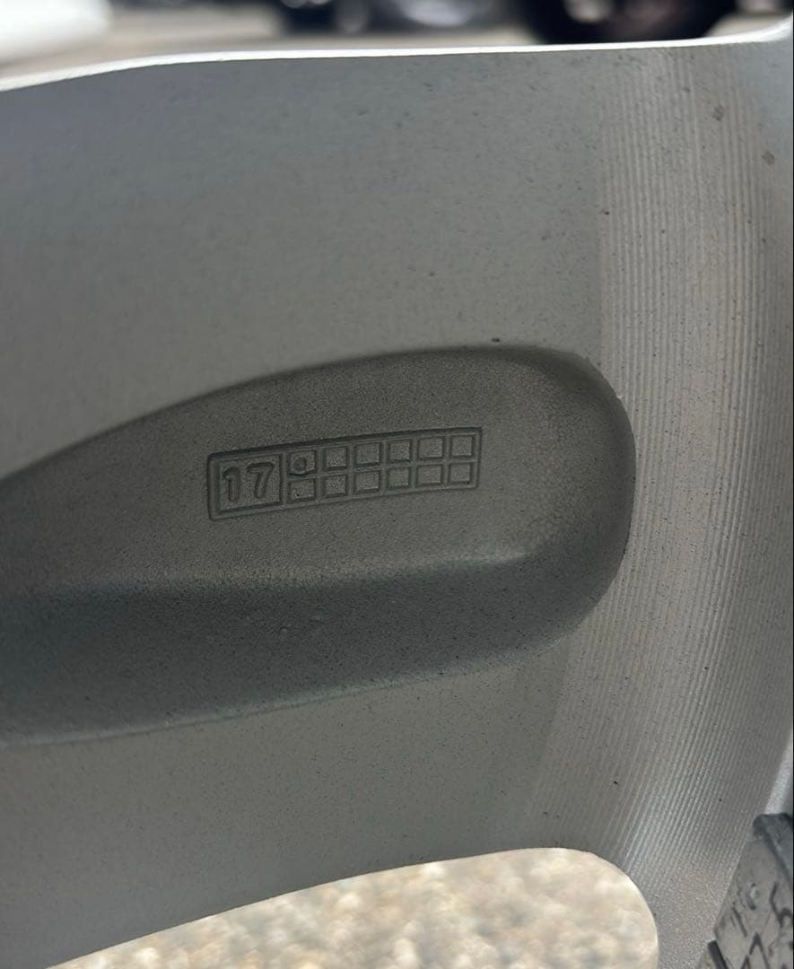 ランドクルーザー プラド 150 後期17in ホイール 4本セット 純正