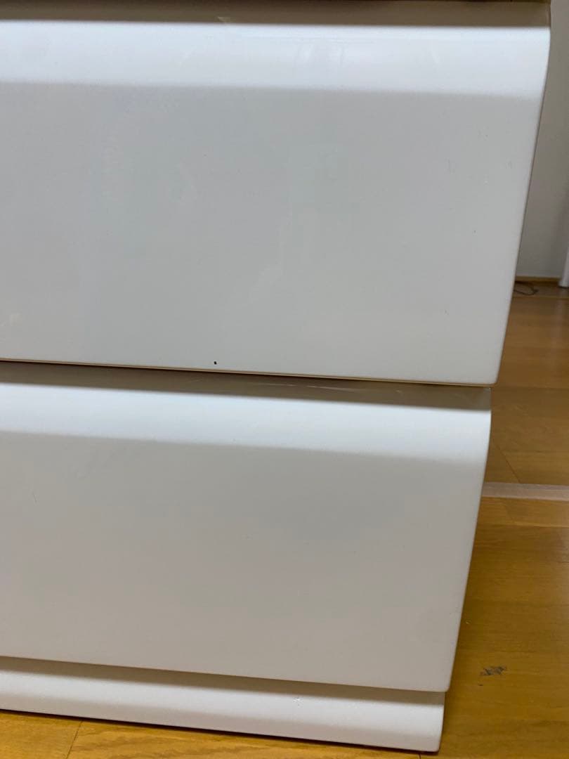 ニトリ　ホワイトハイチェスト