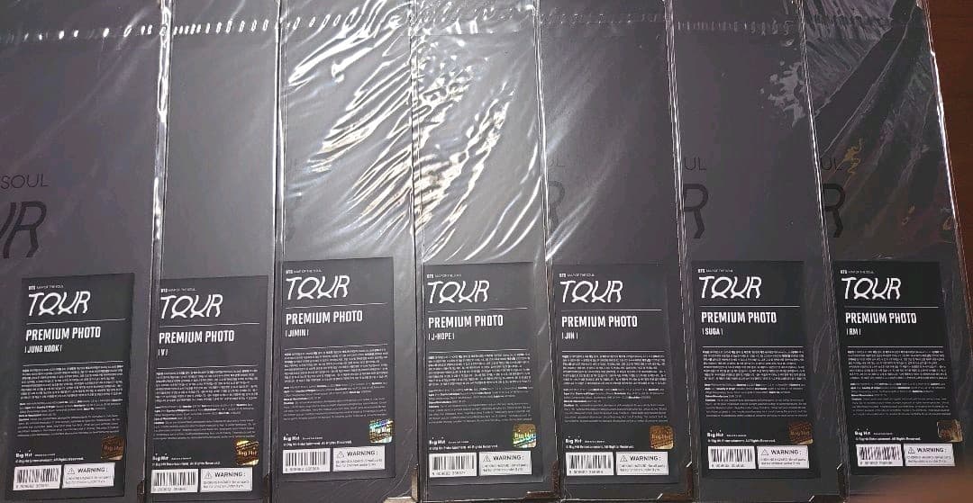 BTS 防弾少年団 MOS TOUR PREMIUM PHOTO 7枚セット