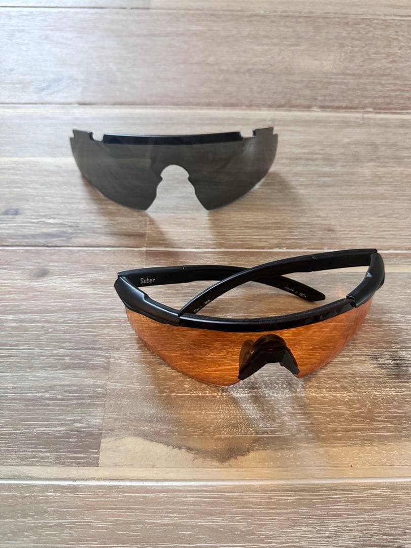 Wiley X Saber ゴーグル 2個セット 交換レンズ付き