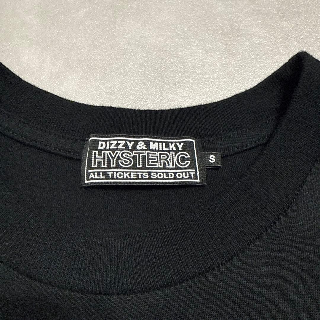 ヒステリックグラマー MOTOR CITY BABY ブラック Tシャツ 長袖