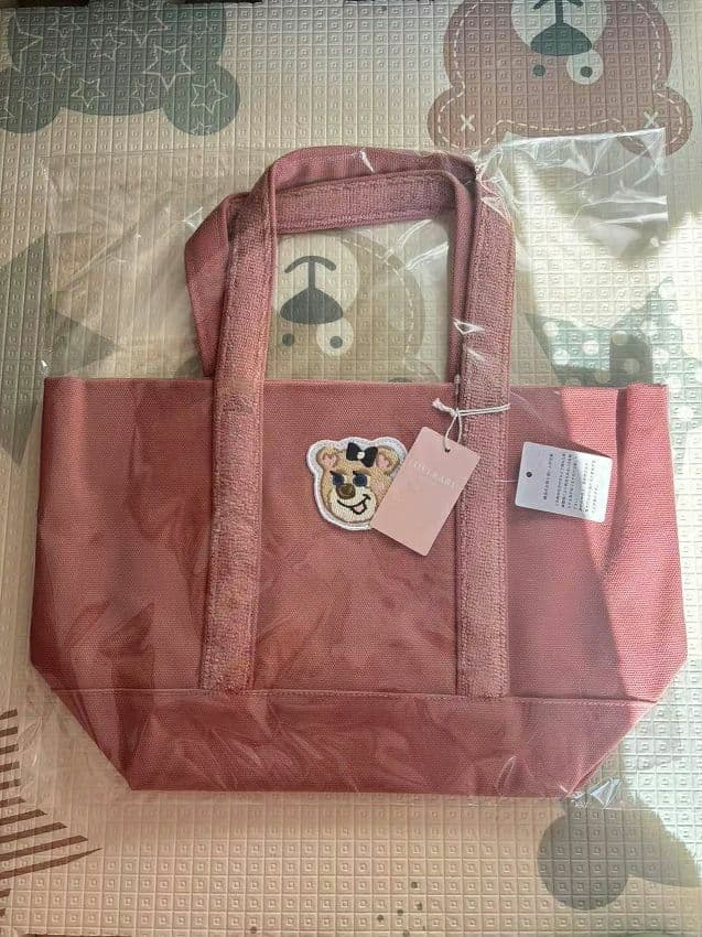 フェイラー　オールドテディガールワッペントートバッグ(小)