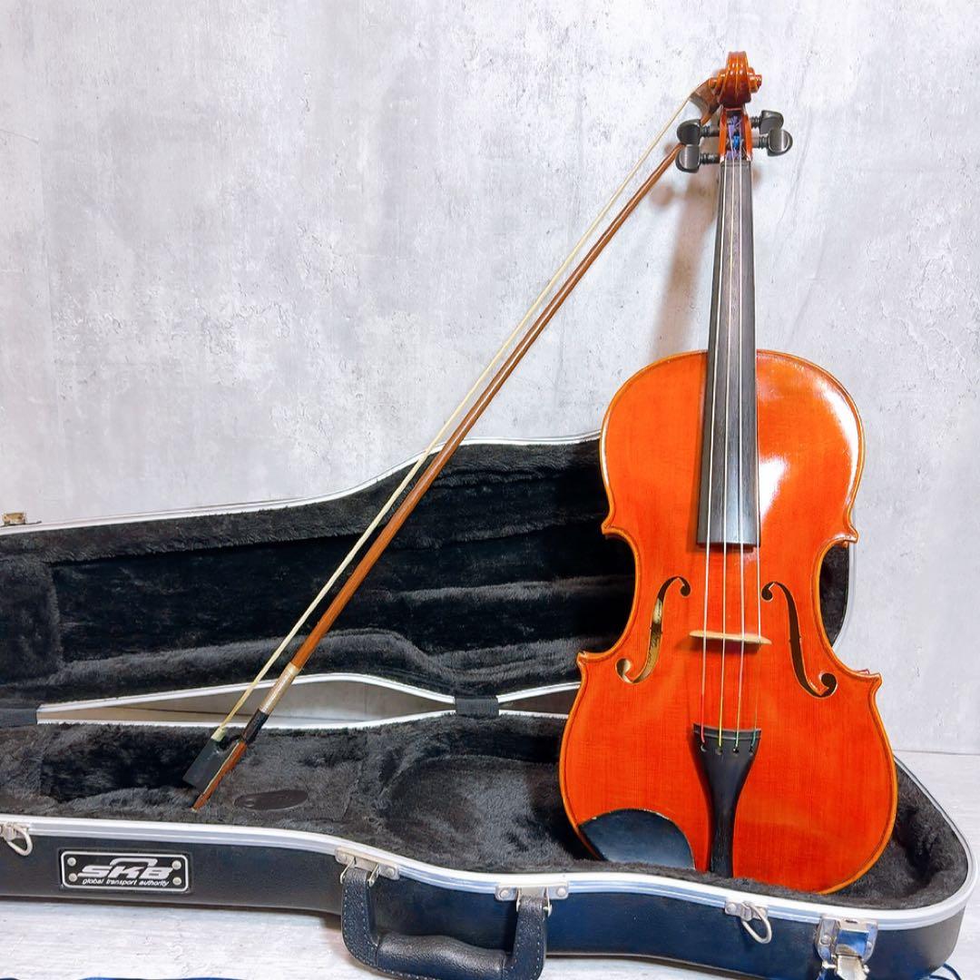 SUZUKI スズキ　ビオラ　No.3 4/4サイズ ケース　弓　弦楽器