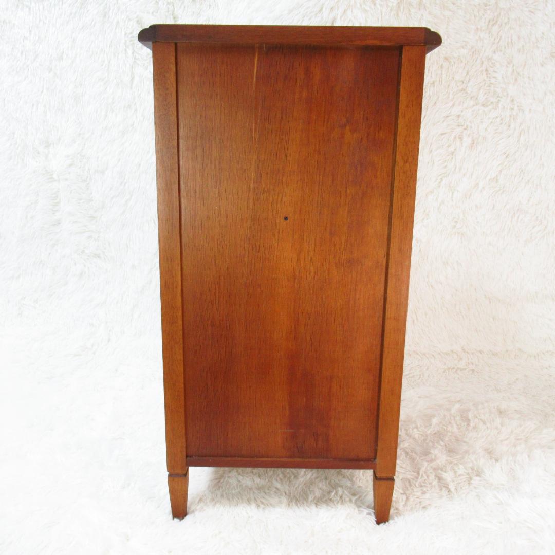 東海家具 ケント KENT 電話台 サイドチェスト 天然木 マホガニー材 レトロ