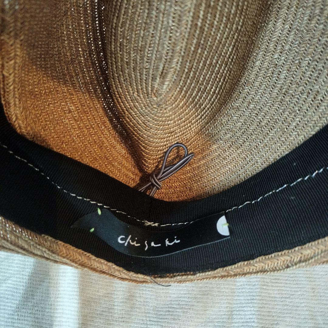 chisaki チサキ　ブレード　帽子　ストローハット