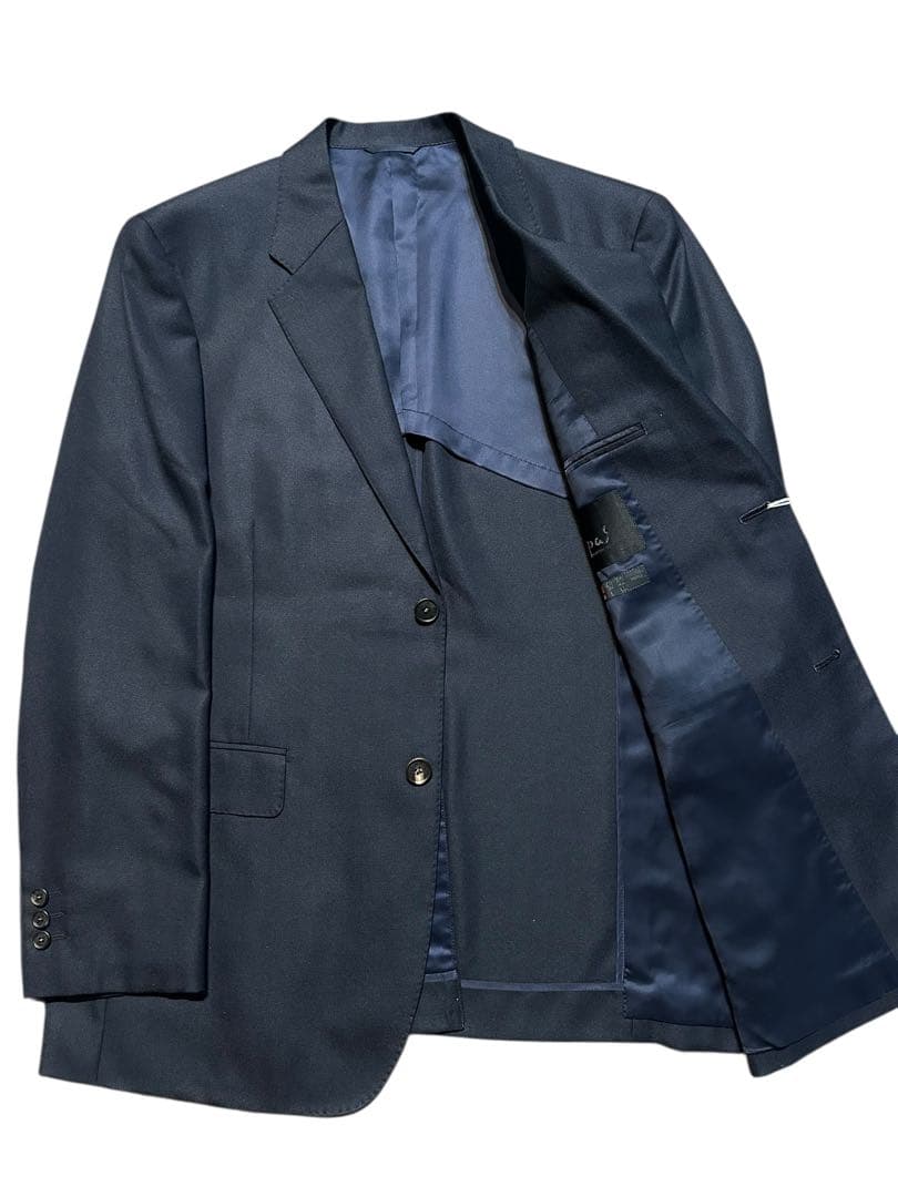 新品未使用！定価132,000円パパス PAPAS シルクシングルスーツ背抜きL