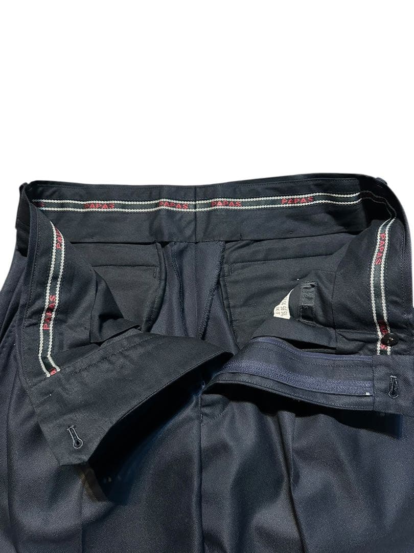 新品未使用！定価132,000円パパス PAPAS シルクシングルスーツ背抜きL