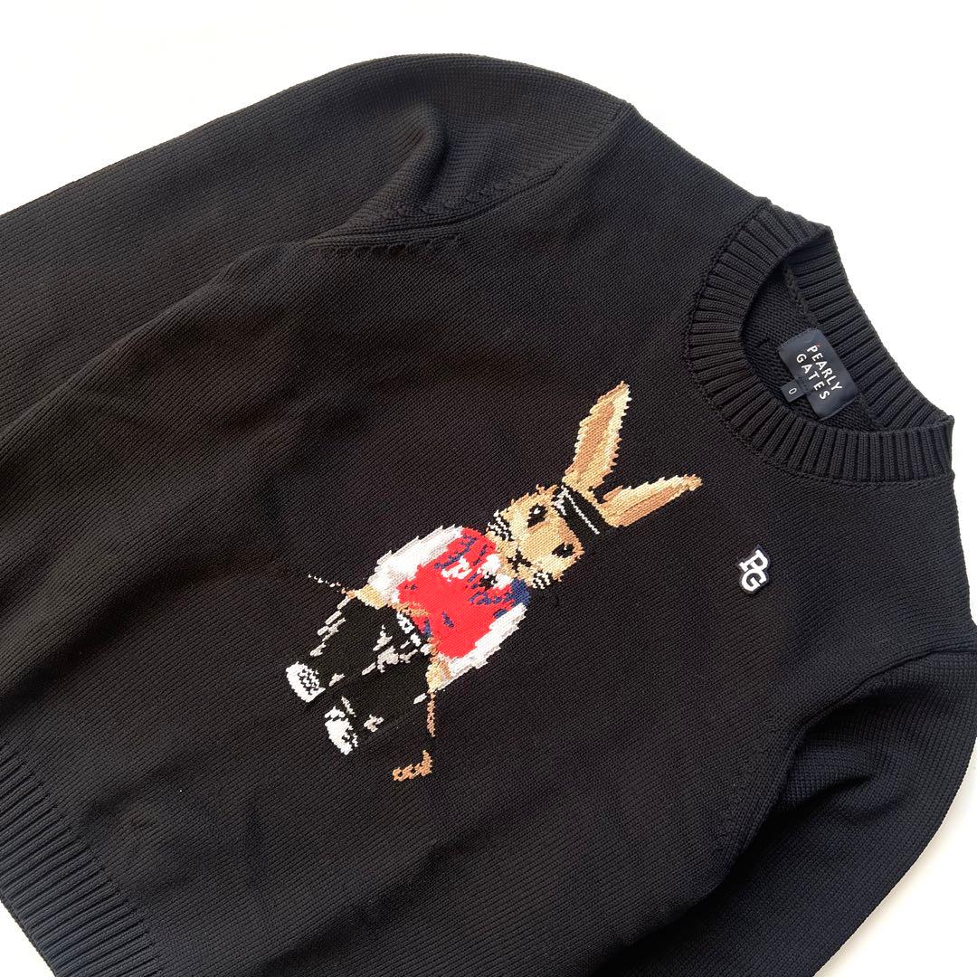 Pearly Gates パーリーゲイツ　うさぎ　ラビット　ニット　レディース