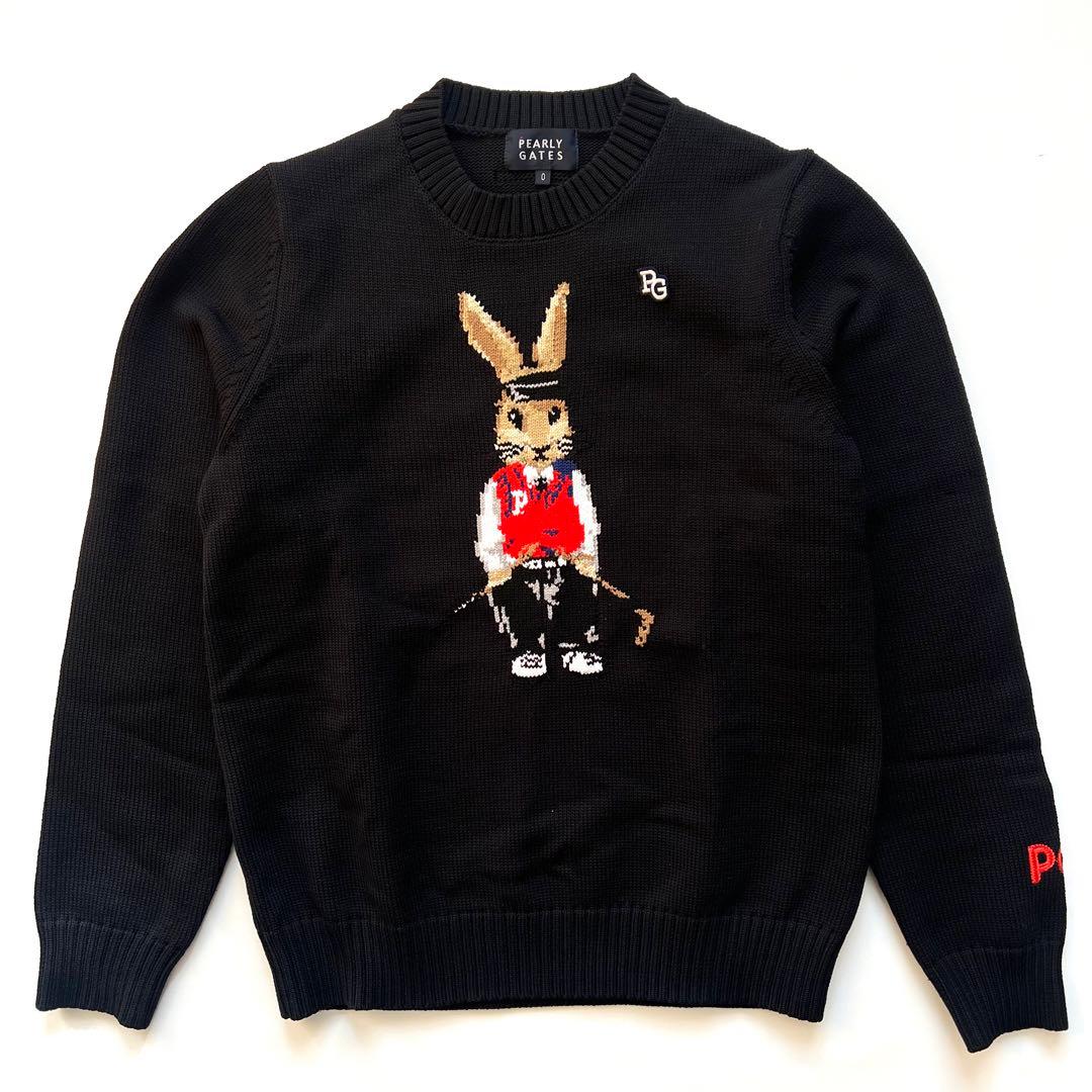 Pearly Gates パーリーゲイツ　うさぎ　ラビット　ニット　レディース