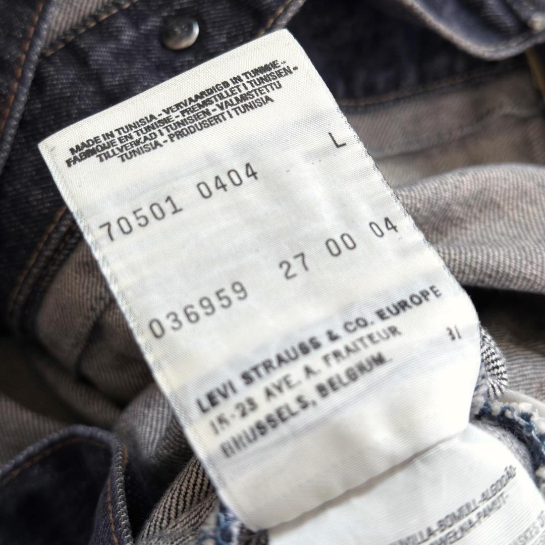 Levi’s 70501 04 デニムジャケット ユーロ リーバイス L