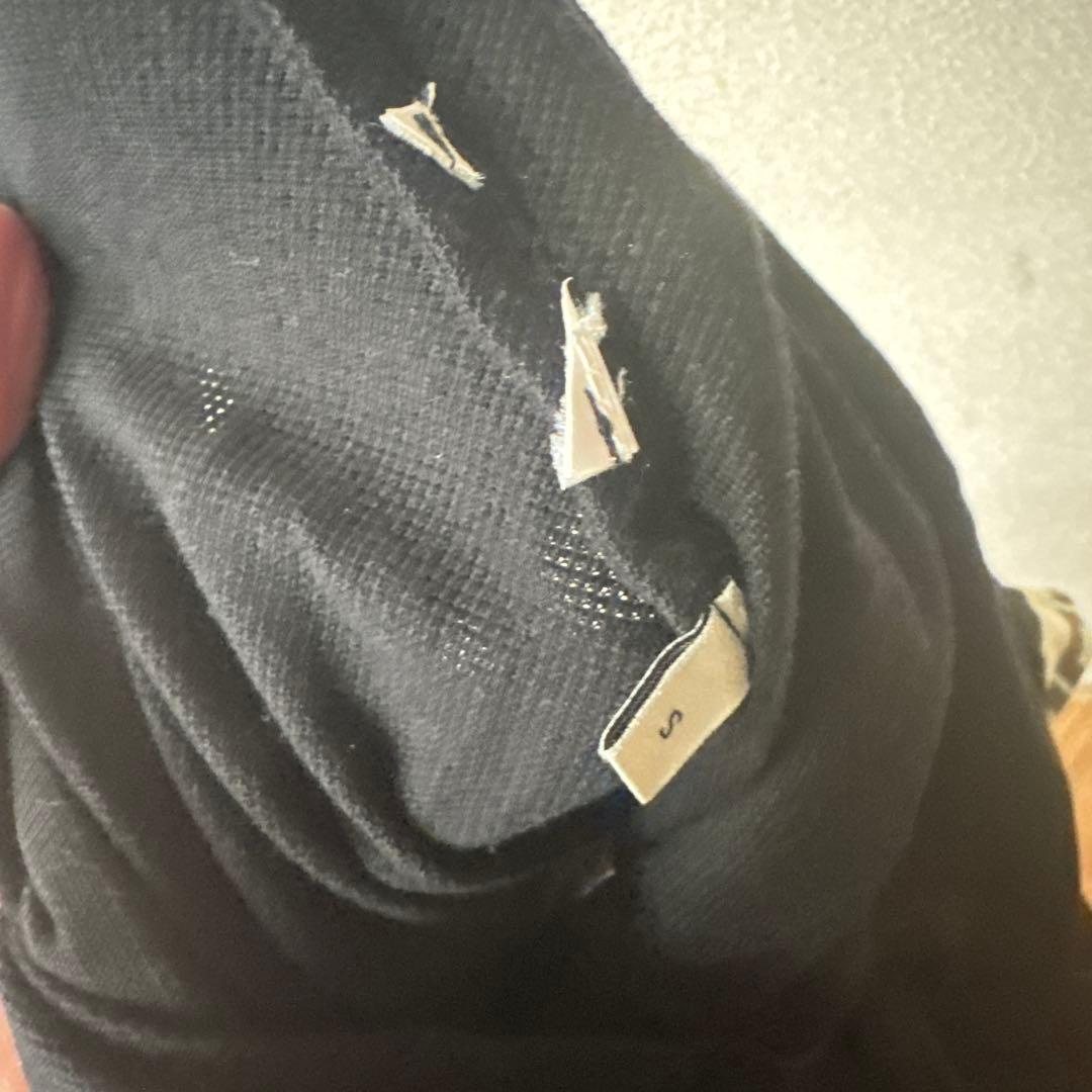 グッチ ストライプ コットン ポロシャツ S