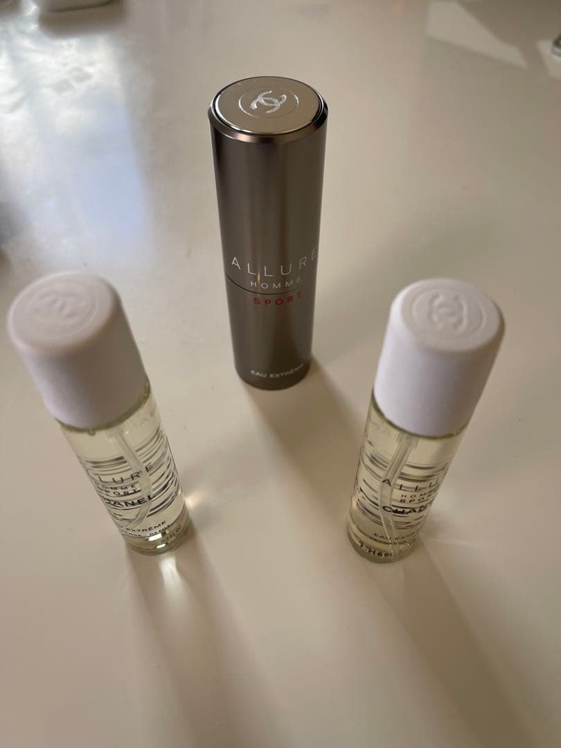 CHANEL ALLURE HOMME SPORT トラベルスプレー 3本セット