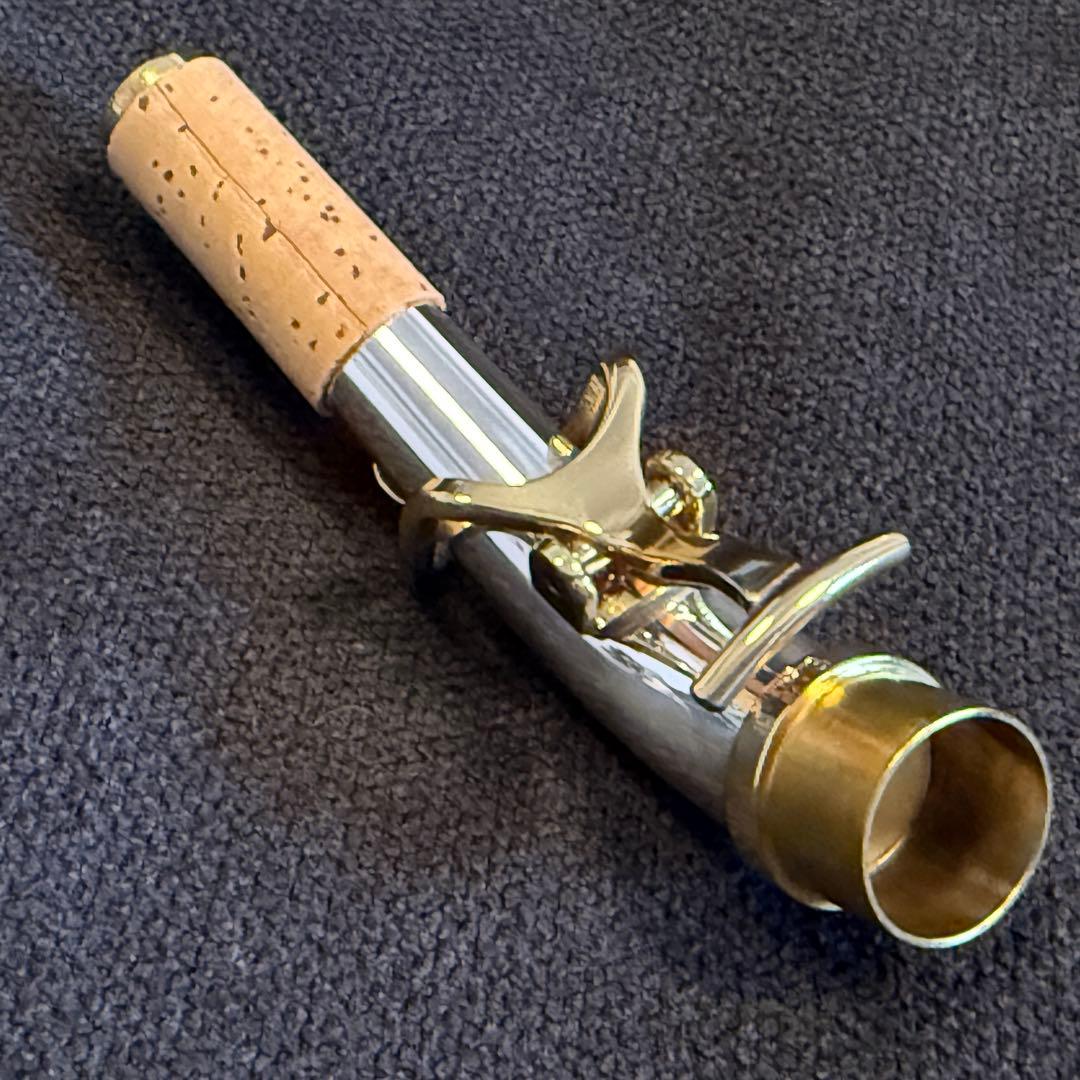 Yanagisawa ソプラノサックス ネック カーブド用 総銀製 新品同様