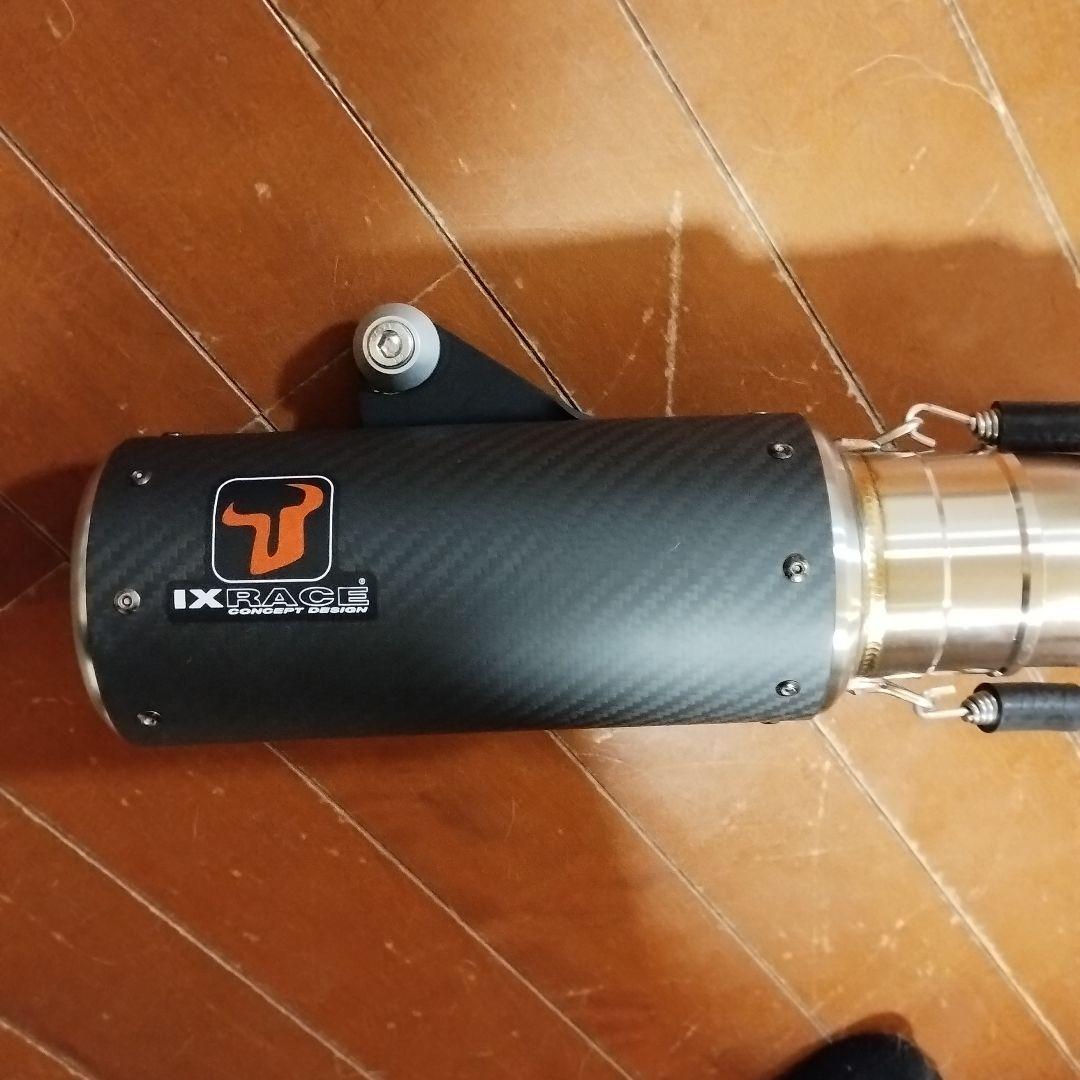 XSR900 2022年式　IXRACE マフラー