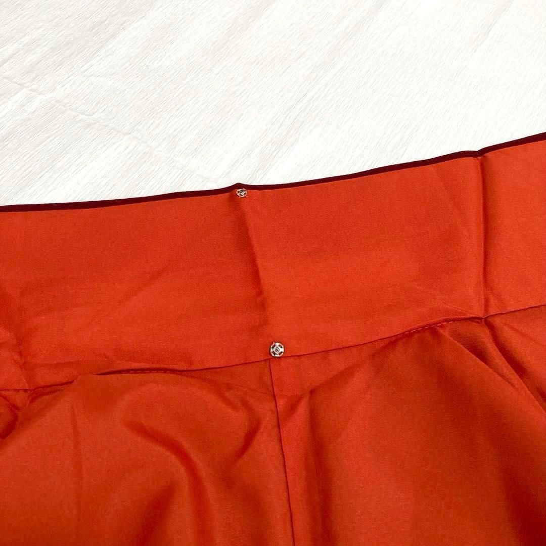 【美品✨】夢工房　池田重子監修　洗える着物　絵羽小紋　深紅　毬　トールサイズQ9