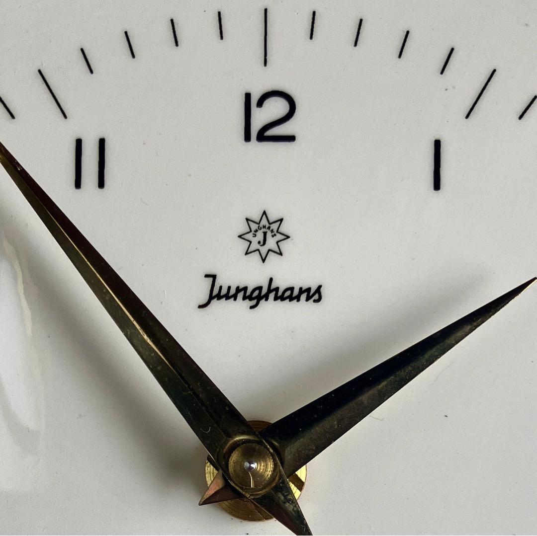 ユンハンス　Junghans 掛時計　ゼンマイ　鍵つき