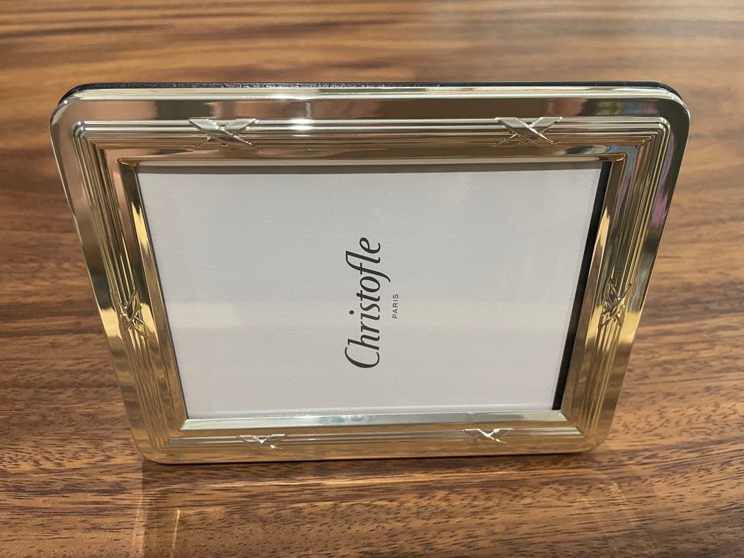 【未使用】Christofle シルバー フォトフレーム Ｌ判