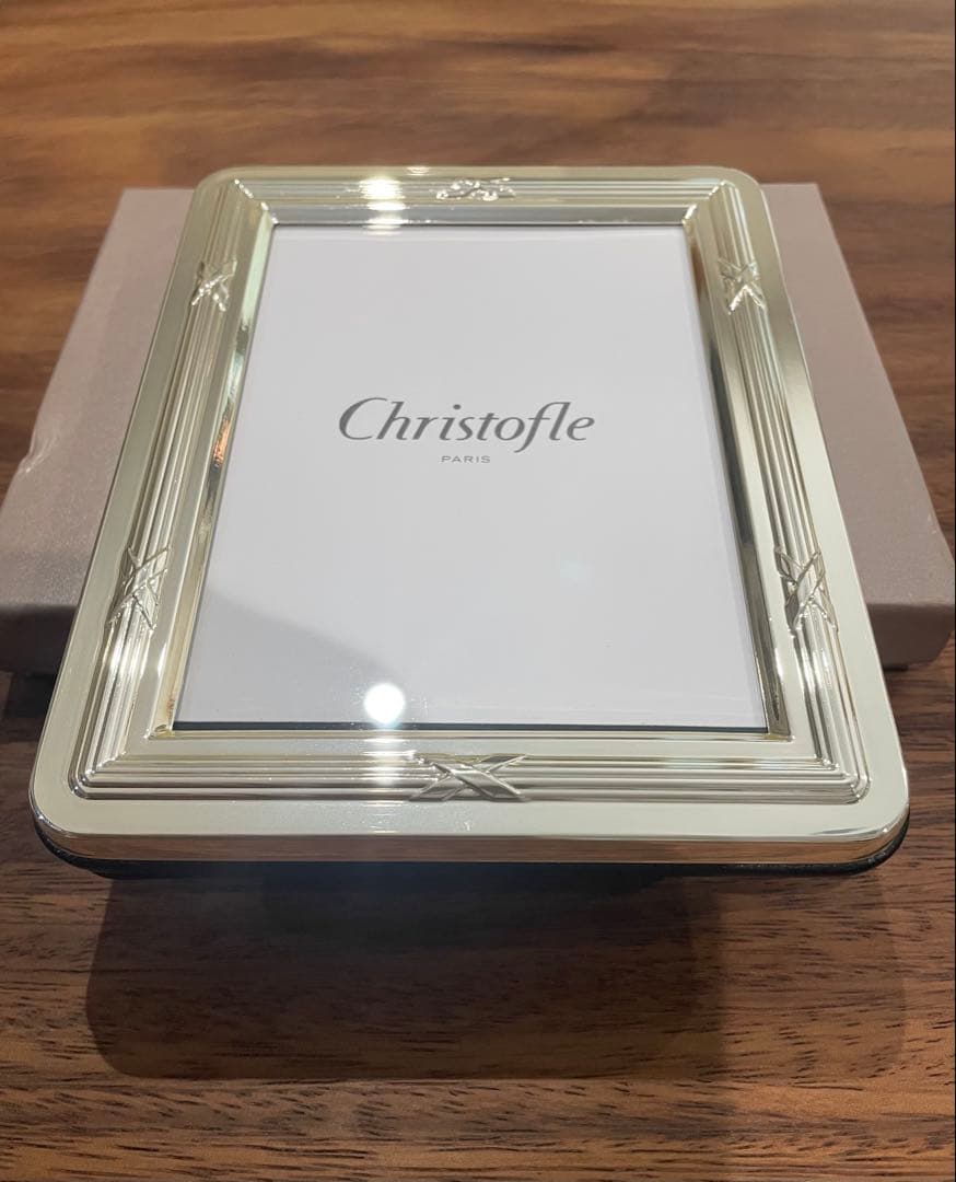 【未使用】Christofle シルバー フォトフレーム Ｌ判
