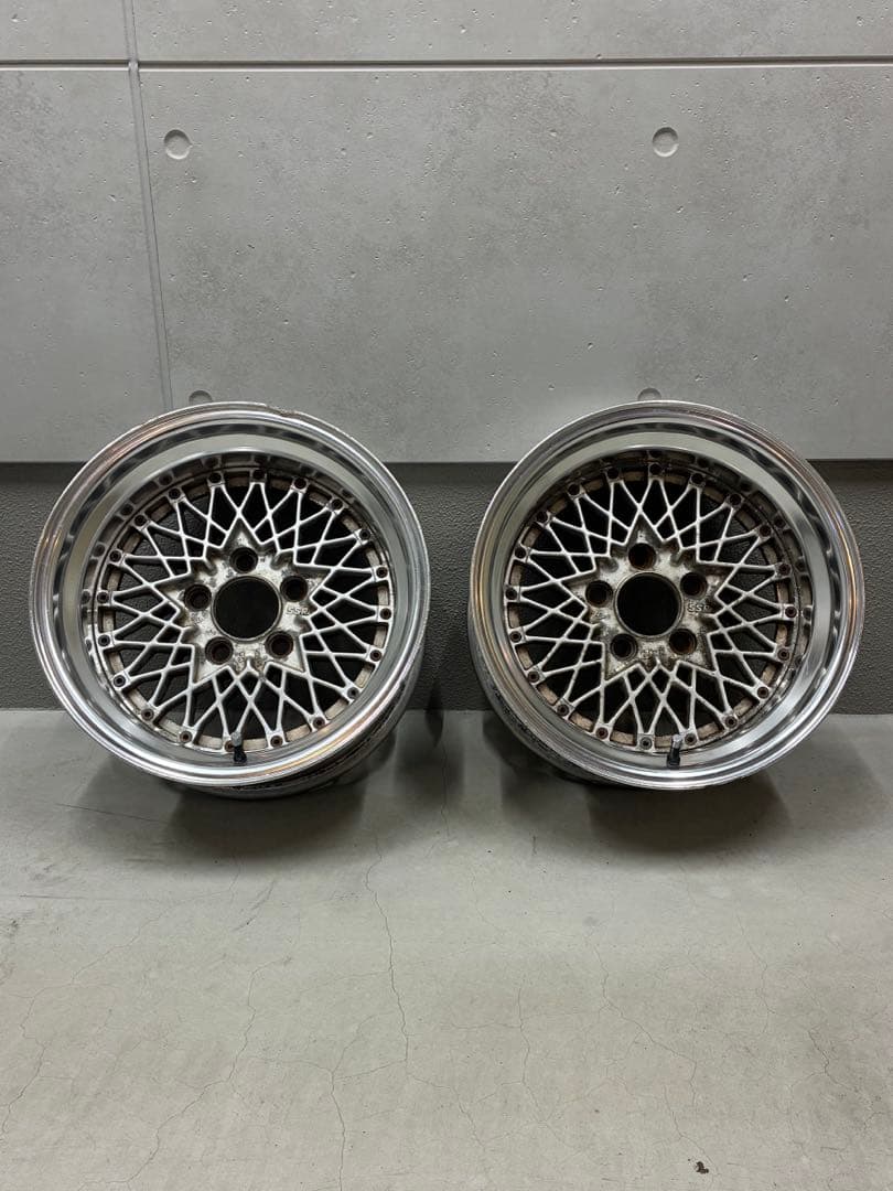 SSR FMメッシュ2本 15インチ 8J −14 Aタイプ 114.3 5穴