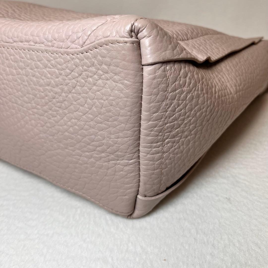 ☆極美品☆ フルラ カプリッチョ ホーボー ショルダーバッグ 2way ピンク