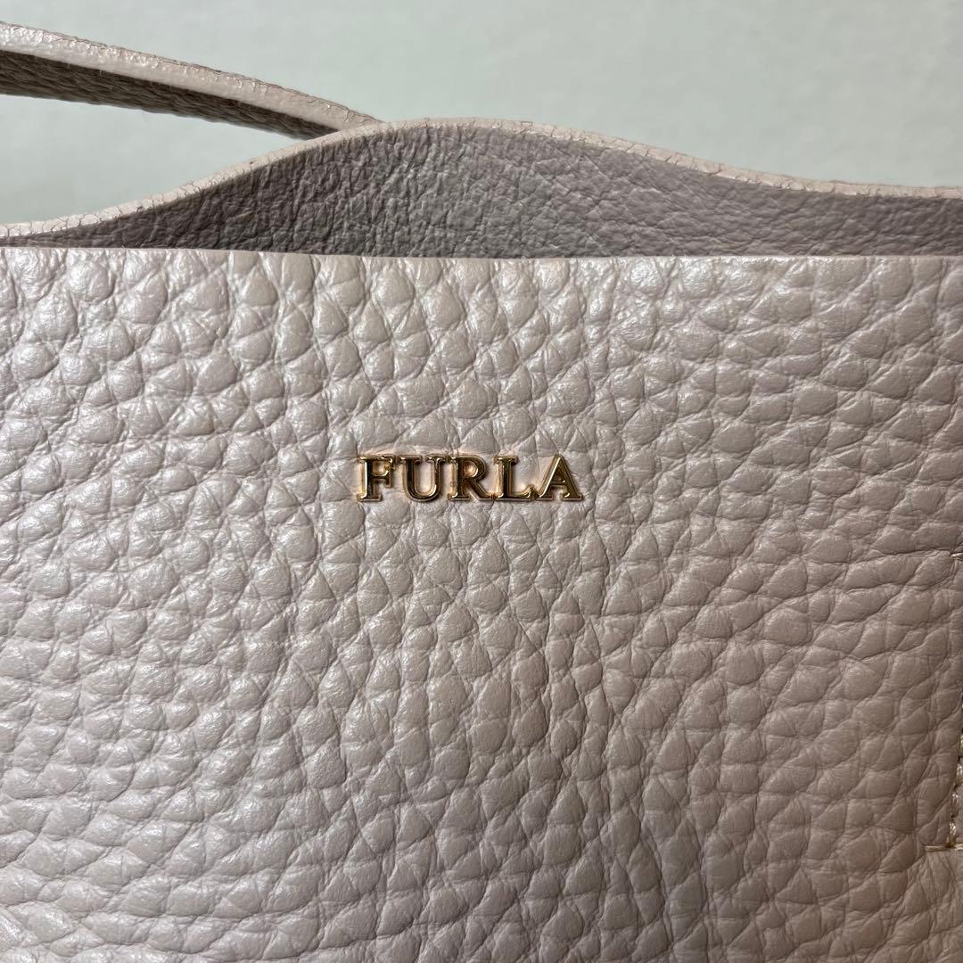 ☆極美品☆ フルラ カプリッチョ ホーボー ショルダーバッグ 2way ピンク