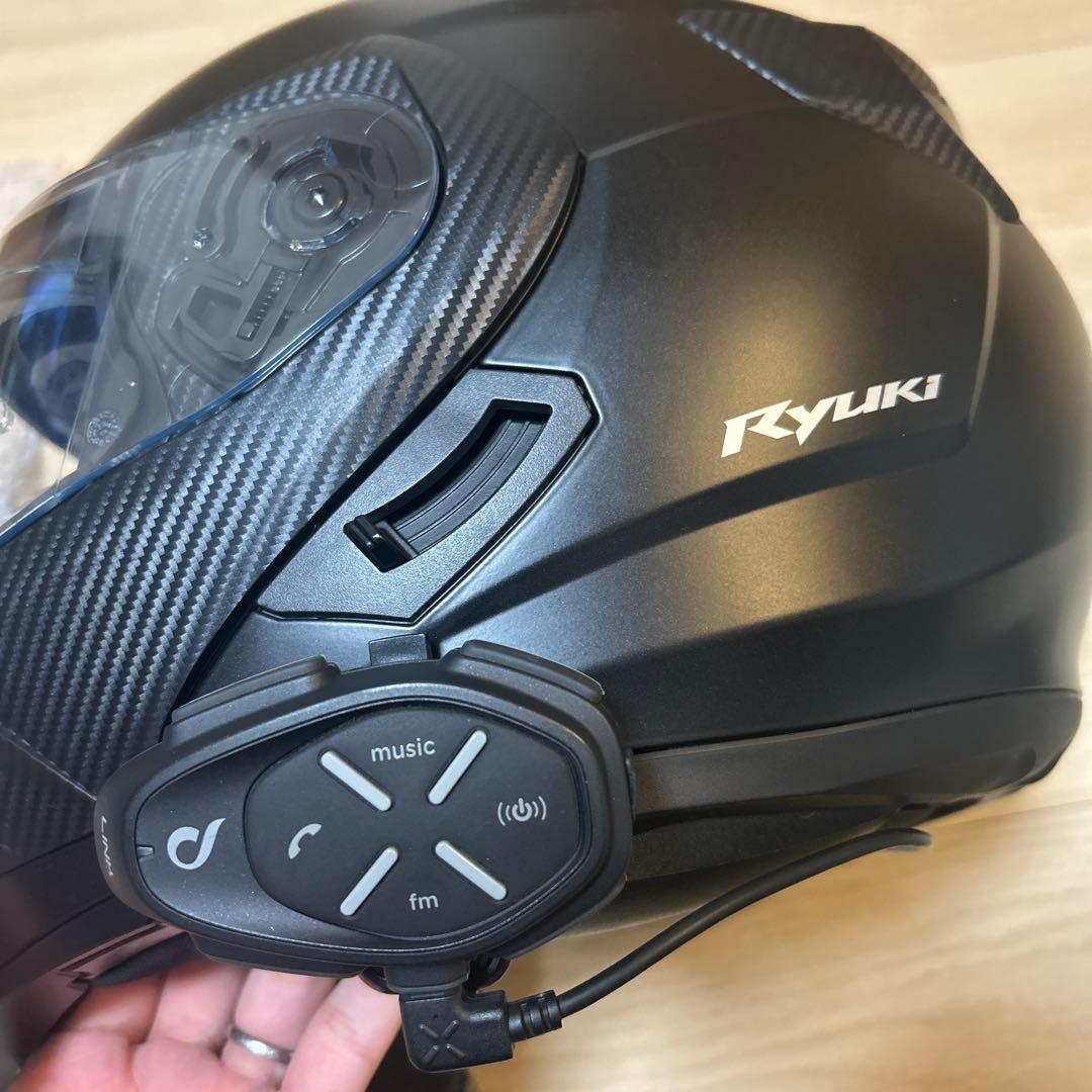 KABUTO RYUKI システムヘルメット　インカム付き