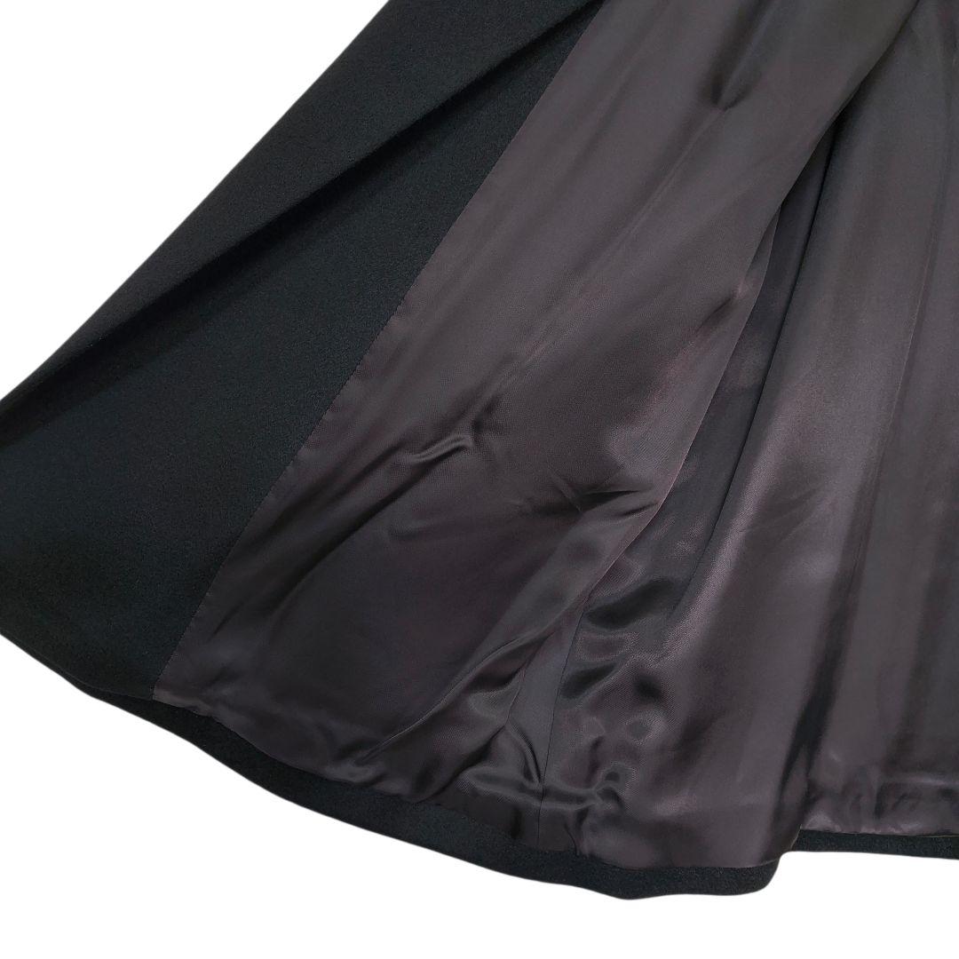 ❤ピュアカシミヤ✨新品試着のみ　カシミヤ100%ロングコート　フォーマル　黒　F
