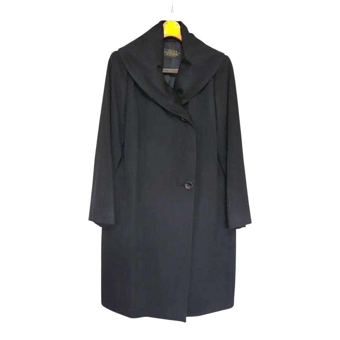 ❤ピュアカシミヤ✨新品試着のみ　カシミヤ100%ロングコート　フォーマル　黒　F