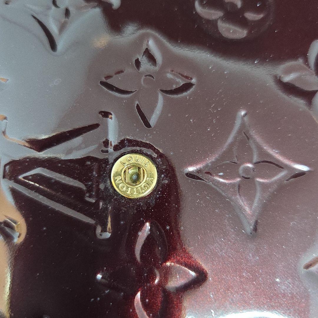 Mookie736さん　ルイヴィトン　ヴェルニ　アマラント　財布　ポルトフォイユ