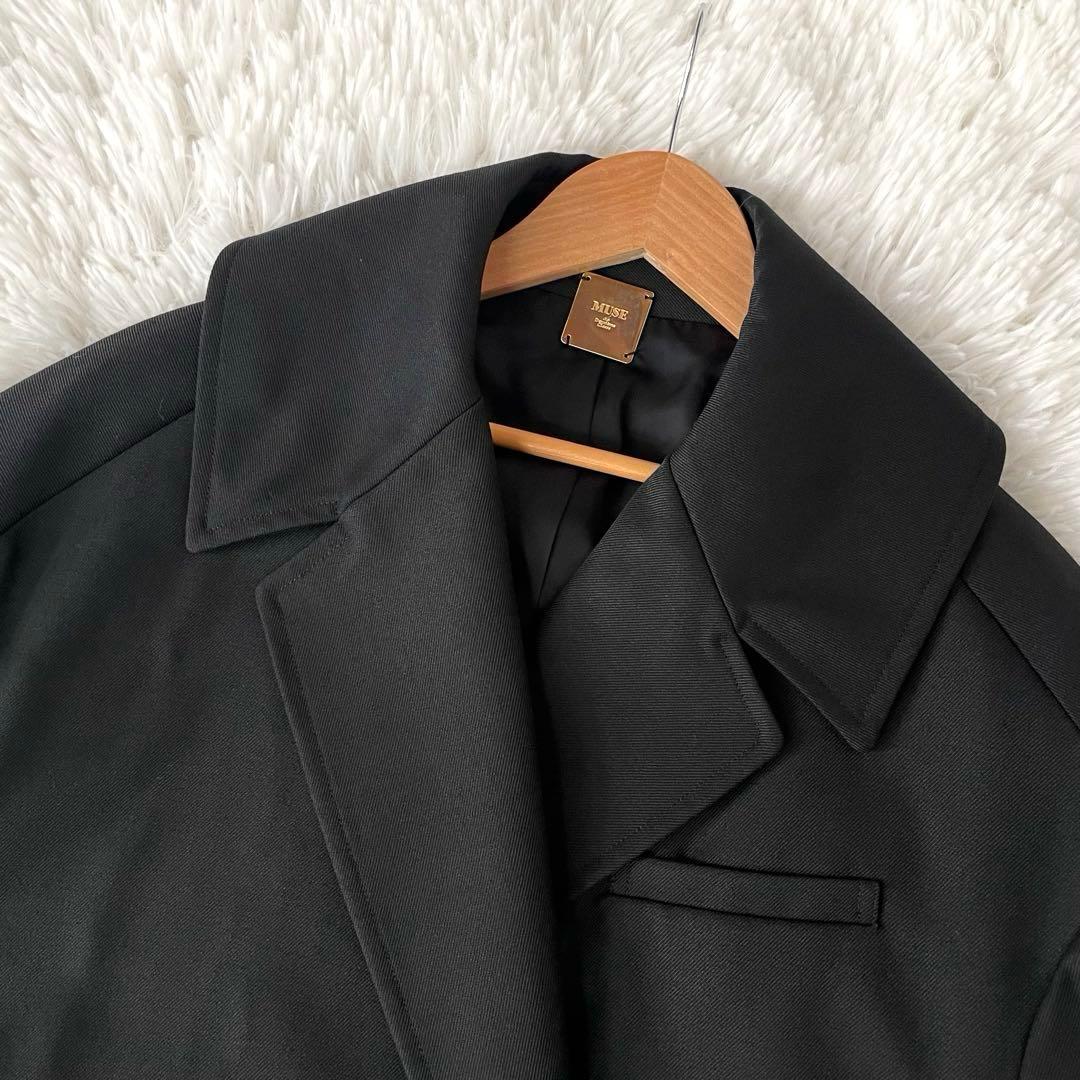 ［専用］オーバーサイズダブルジャケット ブラック Deuxieme Classe