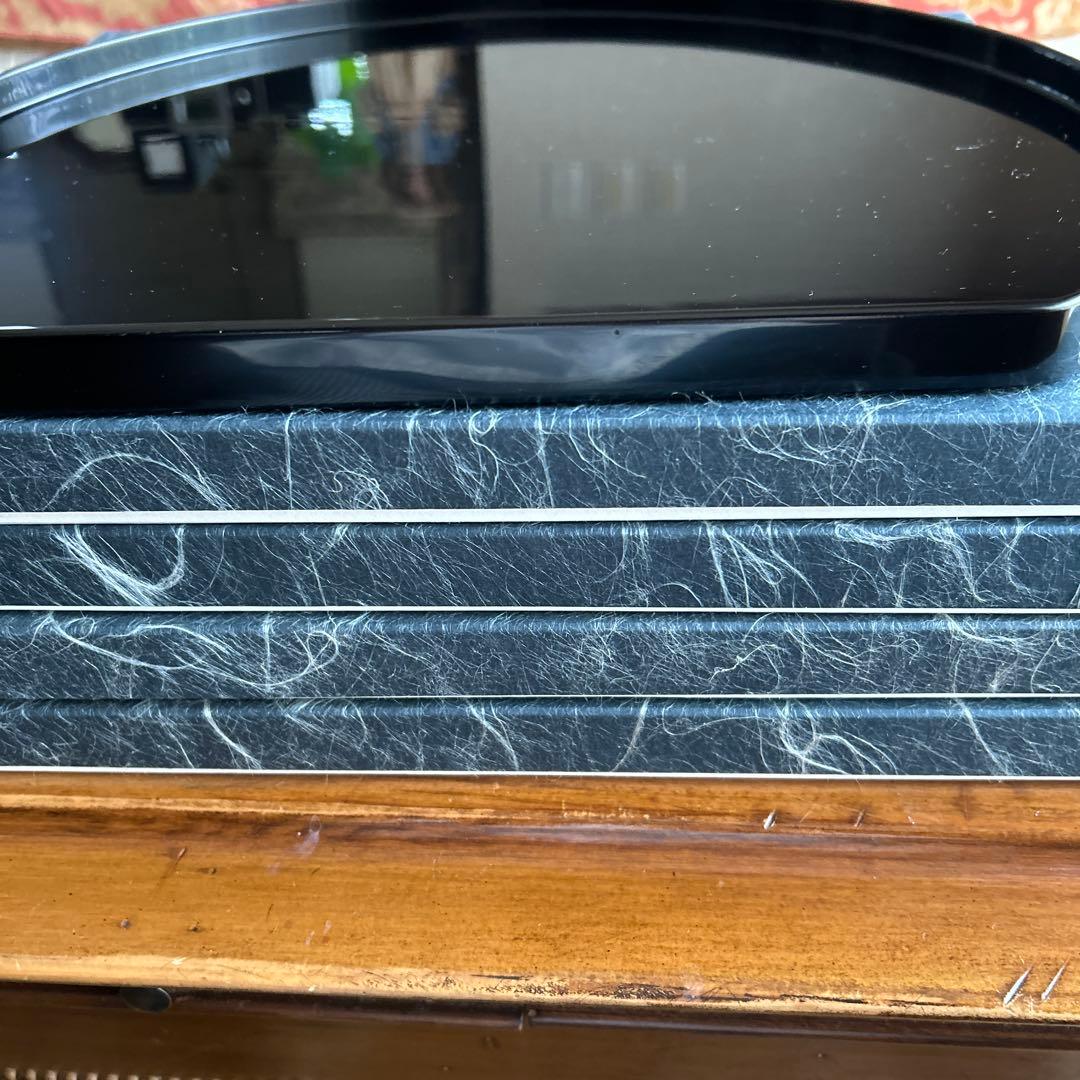 輪島塗り漆器　卓上膳　黒色円形漆器 大きめ　5客　木箱入り　美品お値下げしました