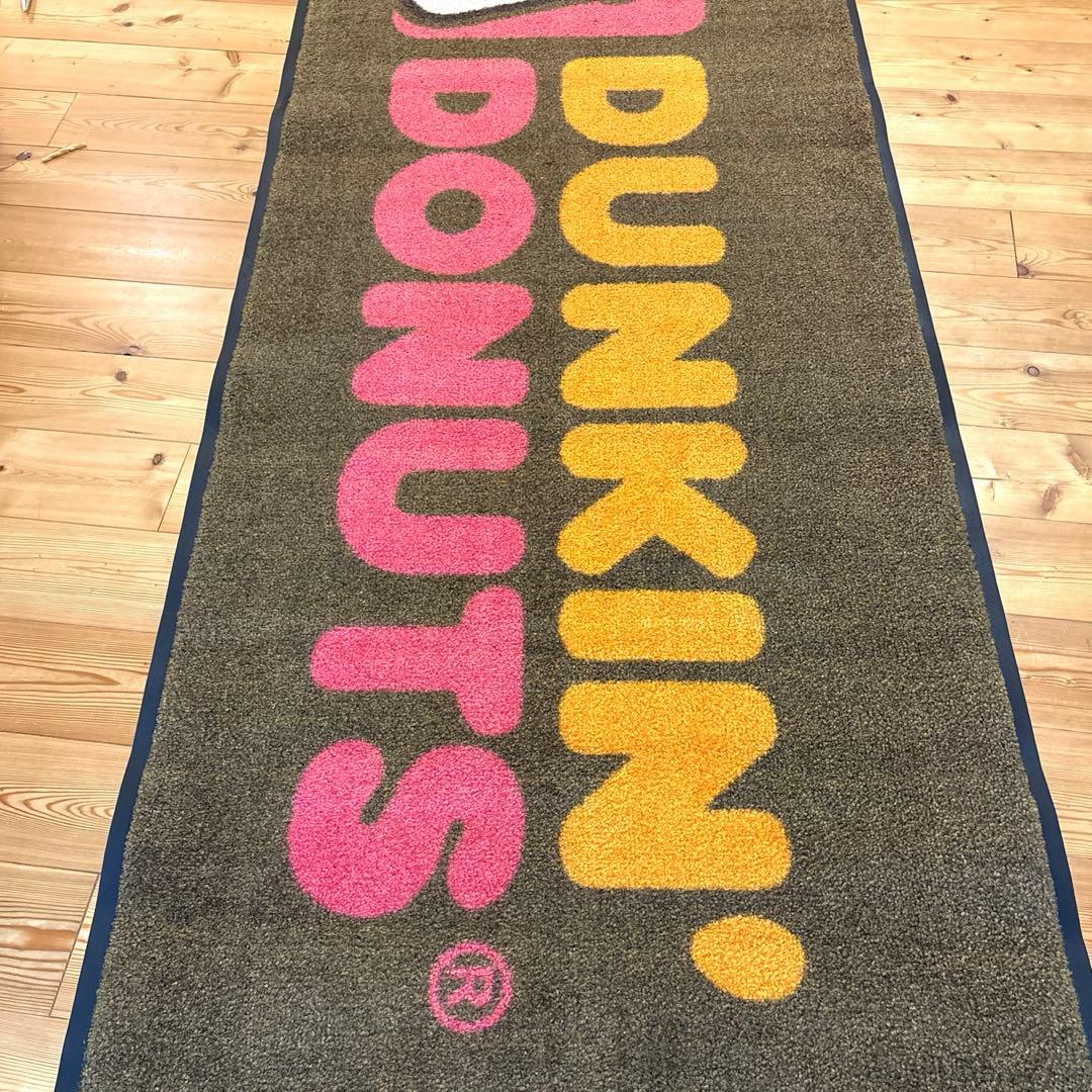 ダンキンドーナツ　バスキンロビンス　マット　店舗用　カーペット　看板　ガレージ