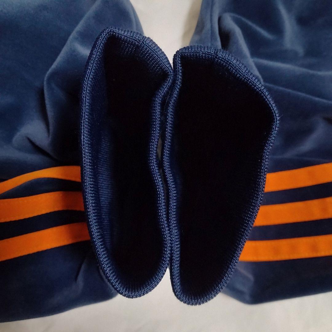 【美品 ベロア 2XL】adidas トラックジャケット ジャージ トレフォイル