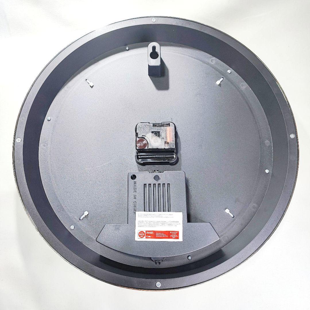 訳あり ネオン 壁掛け時計 コカコーラ レトロ 完動品 インテリア