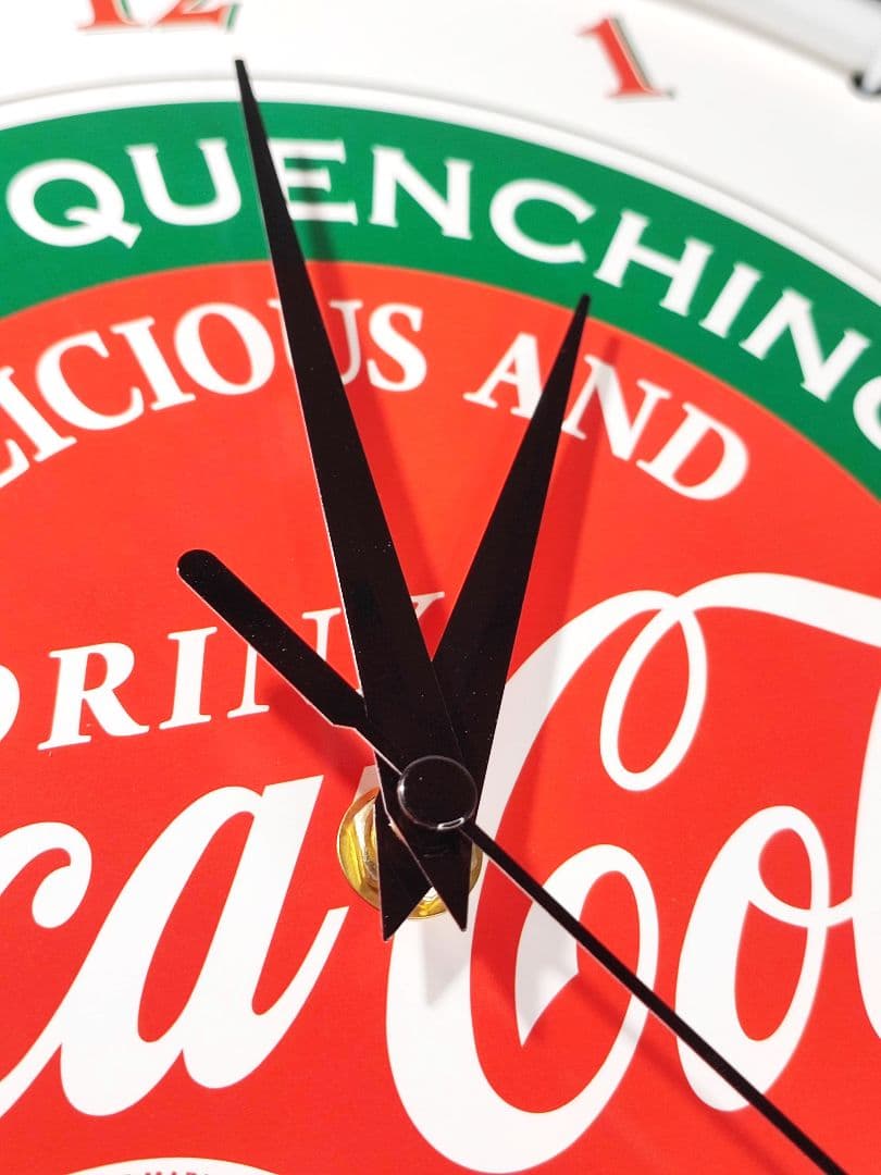 訳あり ネオン 壁掛け時計 コカコーラ レトロ 完動品 インテリア