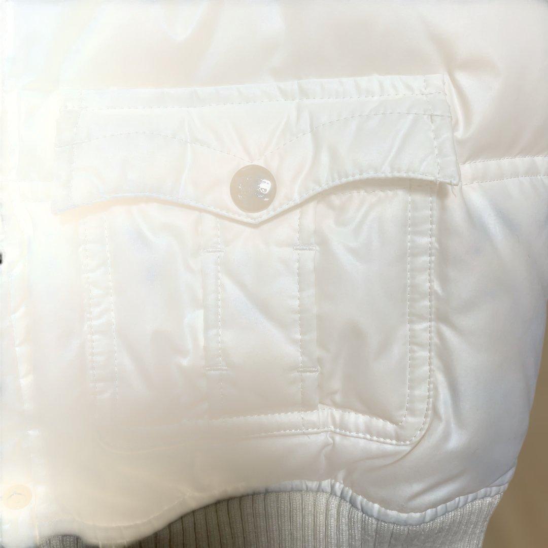 BURBERRY BLUE LABEL ダウンベスト 38 ホワイト