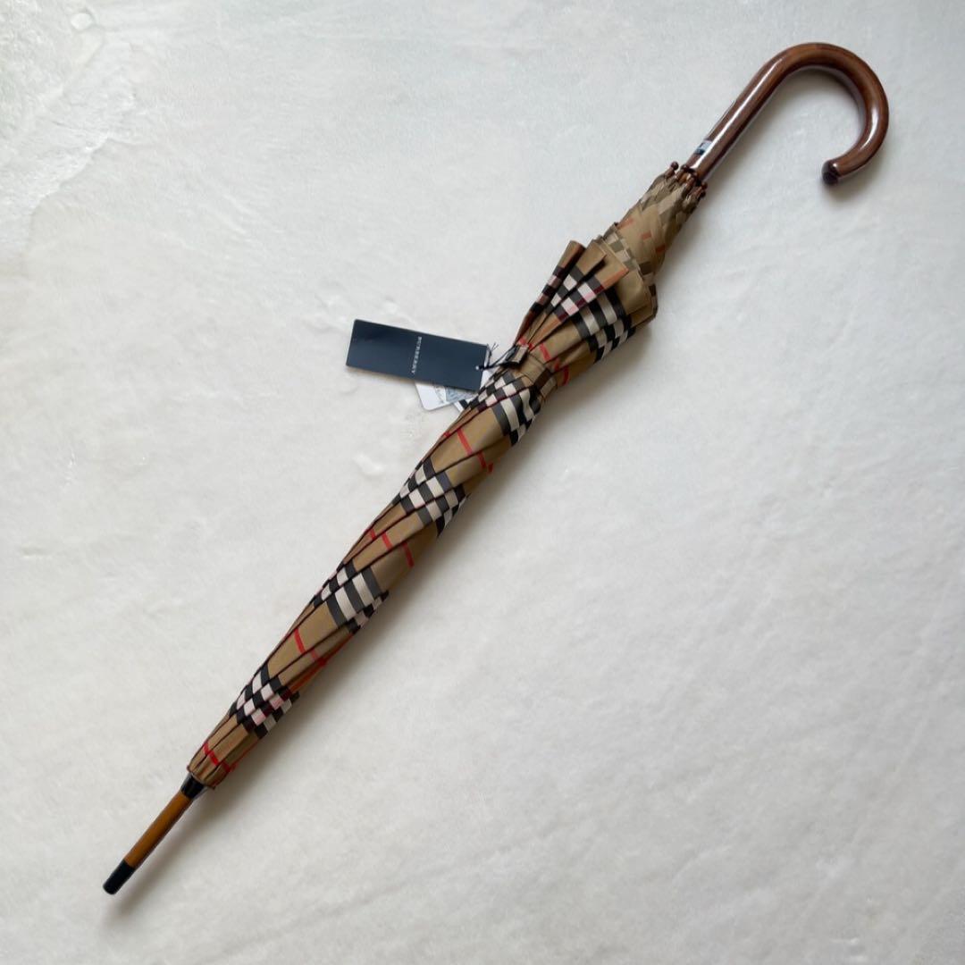 新品未使用 BURBERRY バーバリー ノバチェック 傘 男女兼用 アンブレラ