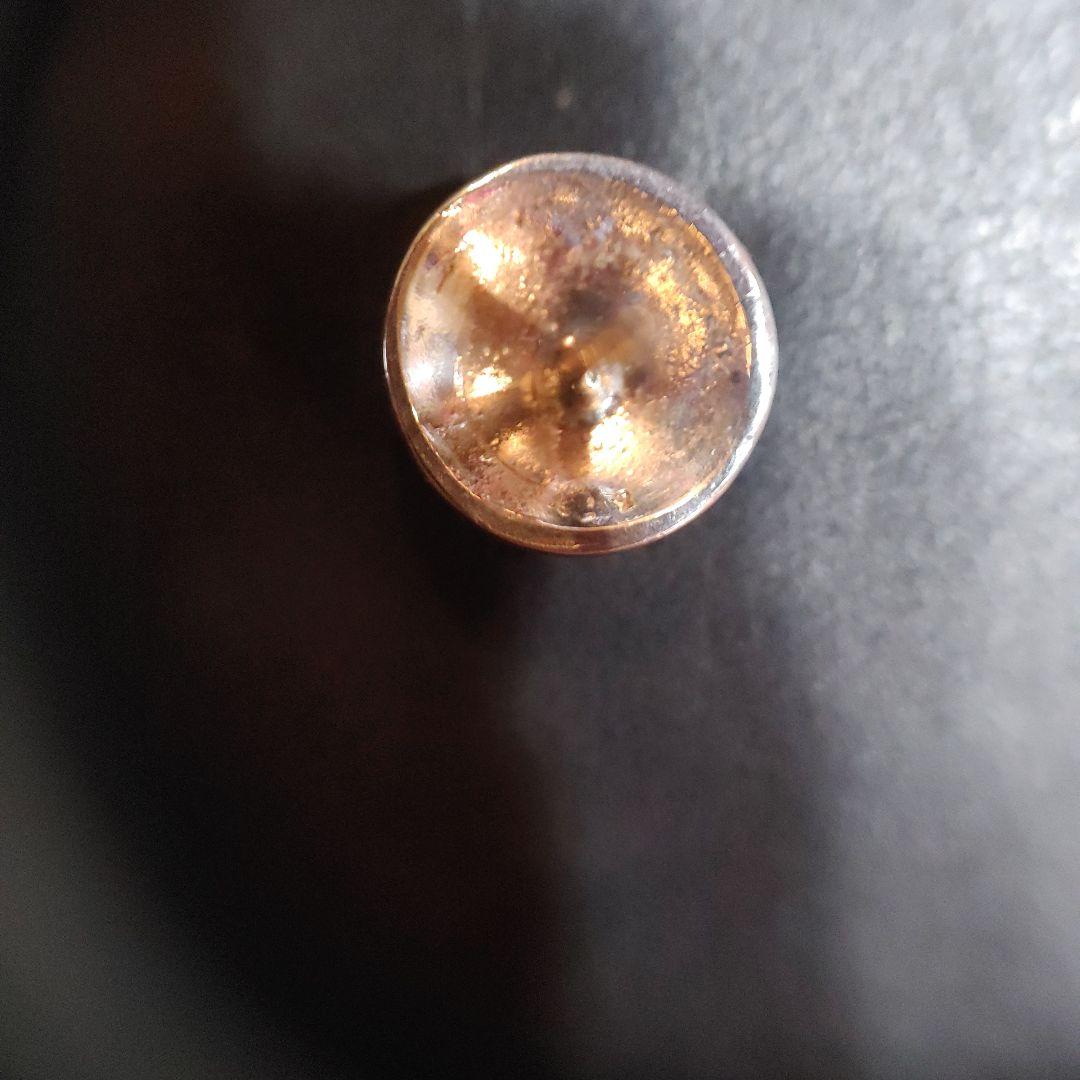 クロムハーツ クロスボール スタッドピアス ダイヤパヴェ/9石/鑑別書